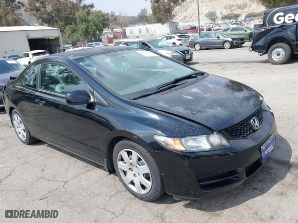 2010 Honda Civic Cpe LX with VIN 2HGFG1B60AH536376, listed as a IAAI auction lot 41905320 with 121,602 mi miles. Bid and sale history available at carsss.com. Image 1.