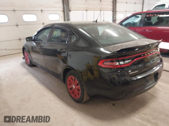 2014 Dodge Dart Aero with VIN 1C3CDFDH9ED716291, listed as a IAAI auction lot 41830025 with 76,031 mi miles and . Bid and sale history available at carsss.com. Image 3.