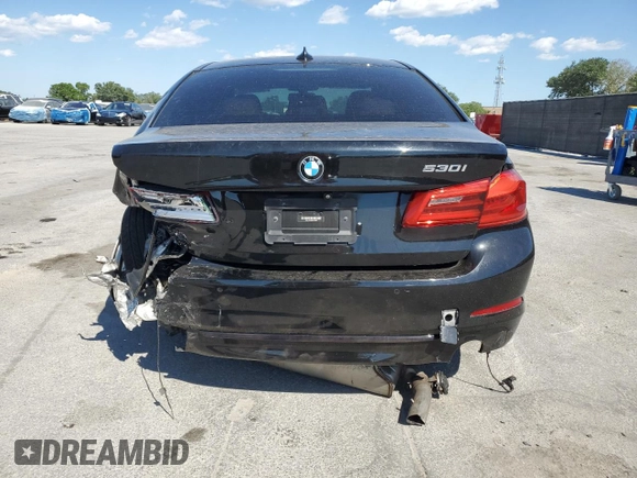 2019 BMW 5 Series 530i с VIN WBAJA5C58KWW40976, выставлен на аукционе Copart как лот 50542995 с пробегом 81 707 миль миль и Списание • Salvage title. История ставок и продаж доступна на DreamBid. Изображение 6.