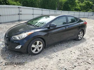 2012 Hyundai Elantra Limited with VIN KMHDH4AE2CU421304, listed as a Copart auction lot 62952855 with 134,492 mi miles and Clean title. Bid and sale history available at DreamBid. Image 1.