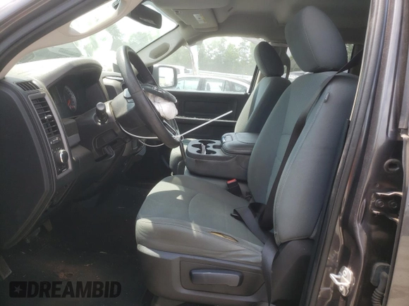 2018 Ram 1500 Tradesman with VIN 1C6RR6FT7JS211582, listed as a Copart auction lot 59481155 with 134,004 mi miles and Salvage title. Bid and sale history available at DreamBid. Image 7.