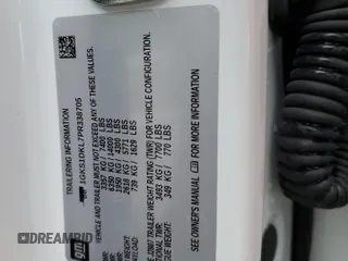 2023 GMC Yukon Denali with VIN 1GKS1DKL7PR338705, listed as a Copart auction lot 45932185 with 23,526 mi miles and Salvage Title. Bid and sale history available at carsss.com. Image 12.