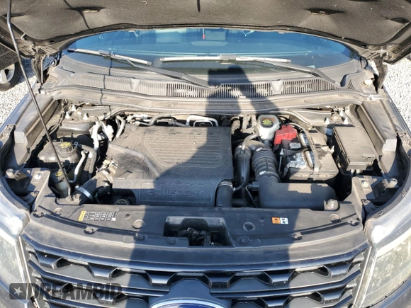 2016 Ford Explorer Sport with VIN 1FM5K8GT6GGC82303, listed as a Copart auction lot 58893055 with 96,581 mi miles and Salvage title. Bid and sale history available at DreamBid. Image 12.
