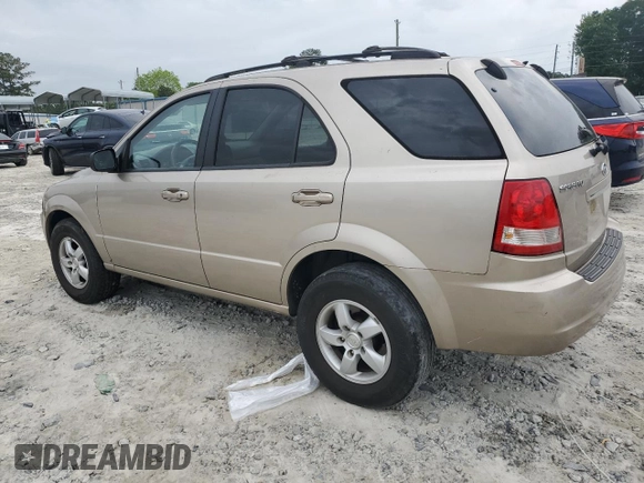 2006 Kia Sorento LX z VIN KNDJD733565613976, wystawiony jako Copart lot #54896005 z przebiegiem 140 198 mil mil oraz Szkoda całkowita • Salvage title. Historia ofert i sprzedaży dostępna na DreamBid. Obrazek 2.
