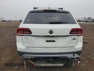 2018 Volkswagen Atlas SEL z VIN 1V2MR2CA4JC595070, wystawiony jako Copart lot #60683785 z przebiegiem 129 540 mil mil oraz Szkoda całkowita • Salvage title. Historia ofert i sprzedaży dostępna na DreamBid. Obrazek 6.