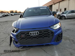 2021 Audi SQ5 Premium Plus with VIN WA1B4BFY4M2096922, listed as a Copart auction lot 82968884 with 37,265 mi miles and Salvage Title. Bid and sale history available at DreamBid. Image 5.