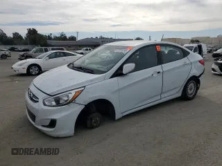 2017 Hyundai Accent SE with VIN KMHCT4AE6HU376532, listed as a Copart auction lot 47270745 with 133,725 mi miles and Salvage Title. Bid and sale history available at carsss.com. Image 1.