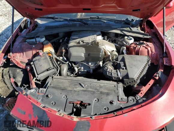 2019 Chevrolet Camaro 1LS with VIN 1G1FB1RX4K0127131, listed as a Copart auction lot 37102384 with 46,097 mi miles and Salvage Title. Bid and sale history available at carsss.com. Image 12.