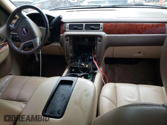2012 GMC Yukon SLT with VIN 1GKS2CE04CR321217, listed as a Copart auction lot 65380604 with 209,065 mi miles and Salvage Title. Bid and sale history available at carsss.com. Image 8.