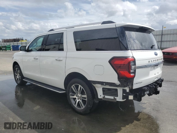 2023 Ford Expedition Max Limited with VIN 1FMJK2A88PEA50233, listed as a Copart auction lot 51351155 with 57,346 mi miles and Clean title. Bid and sale history available at DreamBid. Image 2.