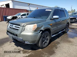 2007 Honda Pilot EX-L with VIN 2HKYF18577H537114, listed as a Copart auction lot 54310475 with 225,052 mi miles and Salvage Title. Bid and sale history available at carsss.com. Image 1.