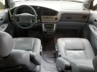 2002 Toyota Sienna LE with VIN 4T3ZF13C92U438886, listed as a Copart auction lot 49158085 with 144,706 mi miles and Salvage Title. Bid and sale history available at carsss.com. Image 8.