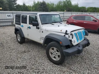 2016 Jeep Wrangler Unlimited Sport with VIN 1C4HJWDG1GL200419, listed as a Copart auction lot 53668335 with 111,835 mi miles and Salvage title. Bid and sale history available at DreamBid. Image 4.