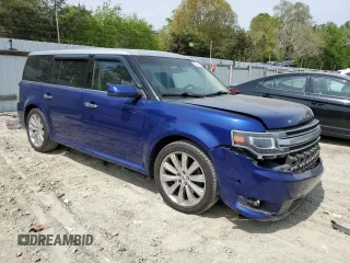 2014 Ford Flex Limited with VIN 2FMGK5D85EBD26531, listed as a Copart auction lot 53936165 with 135,649 mi miles and Salvage Title. Bid and sale history available at carsss.com. Image 4.