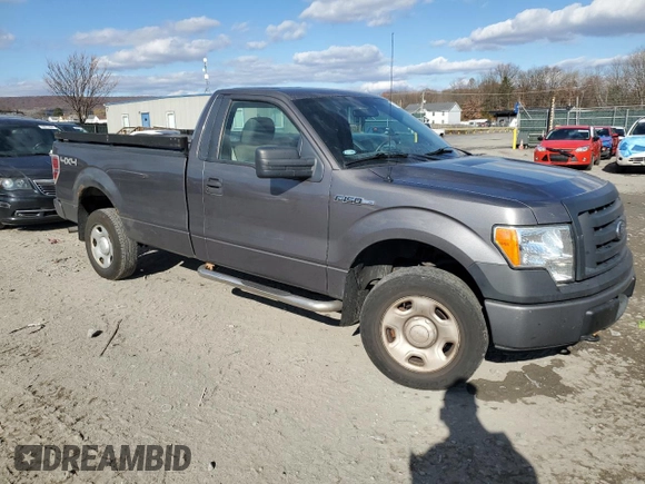 2009 Ford F-150 XL with VIN 1FTRF14W89KC90791, listed as a Copart auction lot 79266024 with 66,335 mi miles and Salvage title. Bid and sale history available at DreamBid. Image 4.