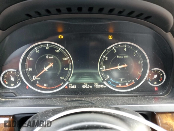 2014 BMW 7 Series ALPINA B7 with VIN WBAYE8C52ED134788, listed as a Copart auction lot 84549164 with 162,635 mi miles and Salvage Title. Bid and sale history available at carsss.com. Image 9.