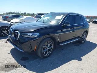 2022 BMW X3 sDrive30i with VIN WBX47DP08NN163017, listed as a IAAI auction lot 41743511 with 25,433 mi miles and . Bid and sale history available at DreamBid. Image 16.