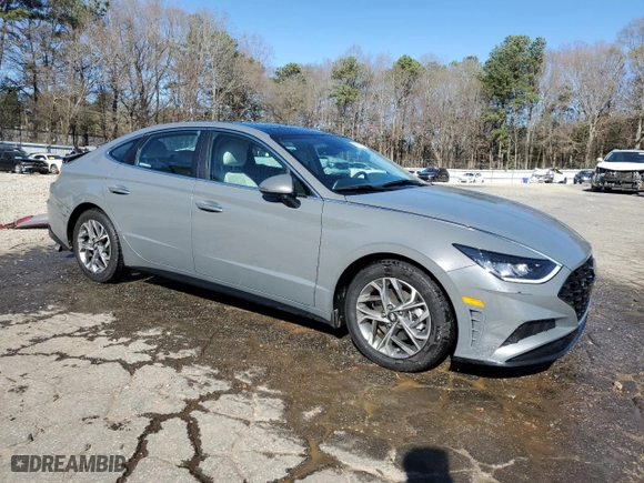 2023 Hyundai Sonata SEL with VIN KMHL14JA2PA267276, listed as a Copart auction lot 50181675 with 36,543 mi miles and Salvage Title. Bid and sale history available at carsss.com. Image 4.