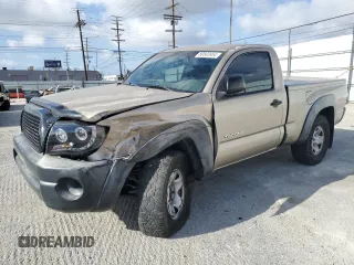 2006 Toyota Tacoma PreRunner with VIN 5TENX62N66Z315925, listed as a Copart auction lot 80565954 with 196,227 mi miles and Salvage title. Bid and sale history available at DreamBid. Image 1.