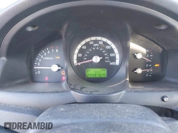 2006 Kia Sportage LX with VIN KNDJE723X67242610, listed as a IAAI auction lot 41735144 with 244,979 mi miles and . Bid and sale history available at DreamBid. Image 7.