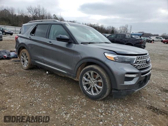 2022 Ford Explorer Limited z VIN 1FMSK7FH6NGA33863, wystawiony jako Copart lot #45323545 z przebiegiem 36 492 mil mil oraz Szkoda całkowita • Salvage title. Historia ofert i sprzedaży dostępna na DreamBid. Obrazek 4.