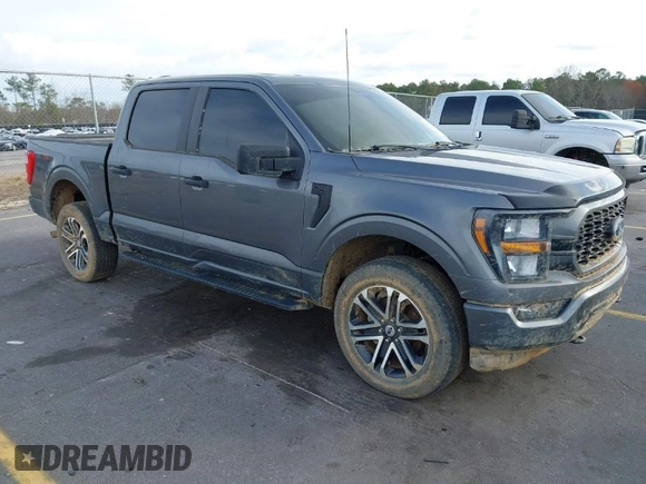 2023 Ford F-150 XL with VIN 1FTFW1E57PFA54258, listed as a IAAI auction lot 41701829 with 40,544 mi miles. Bid and sale history available at carsss.com. Image 1.
