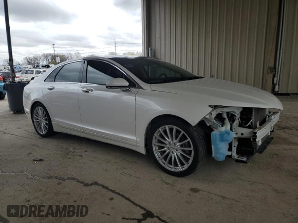 2016 Lincoln MKZ with VIN 3LN6L2J9XGR615607, listed as a Copart auction lot 53950915 with 100,368 mi miles and Salvage Title. Bid and sale history available at DreamBid. Image 4.