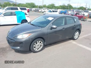 2013 Mazda 3 i Touring with VIN JM1BL1LP1D1831215, listed as a IAAI auction lot 41829352 with 26,986 mi miles and . Bid and sale history available at DreamBid. Image 2.