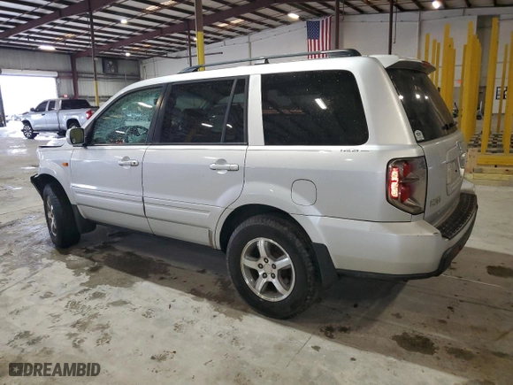 2007 Honda Pilot EX-L with VIN 5FNYF28527B023627, listed as a Copart auction lot 46110275 with 238,599 mi miles and Salvage Title. Bid and sale history available at carsss.com. Image 2.