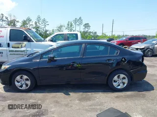 2015 Honda Civic Sedan LX with VIN 19XFB2F57FE045732, listed as a IAAI auction lot 42020578 with 82,043 mi miles. Bid and sale history available at carsss.com. Image 14.