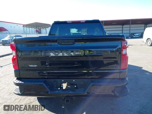 2024 Chevrolet Silverado 1500 Custom with VIN 1GCPABEK6RZ350551, listed as a IAAI auction lot 41732434 with 8,349 mi miles and . Bid and sale history available at DreamBid. Image 17.