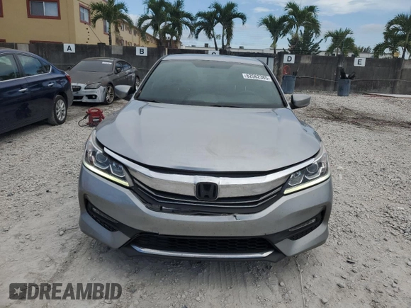 2016 Honda Accord Sport with VIN 1HGCR2F58GA142667, listed as a Copart auction lot 62562385 with 212,663 mi miles and Salvage title. Bid and sale history available at DreamBid. Image 5.