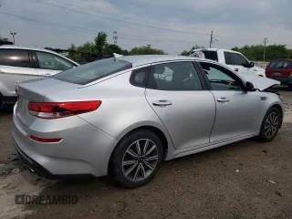 2019 Kia Optima LX with VIN 5XXGT4L30KG360938, listed as a Copart auction lot 58866575 with Not provided miles and Salvage title. Bid and sale history available at DreamBid. Image 3.