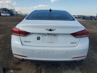 2015 Hyundai Genesis 3.8L with VIN KMHGN4JE1FU072582, listed as a Copart auction lot 50594575 with 170,466 mi miles and Salvage Title. Bid and sale history available at carsss.com. Image 6.