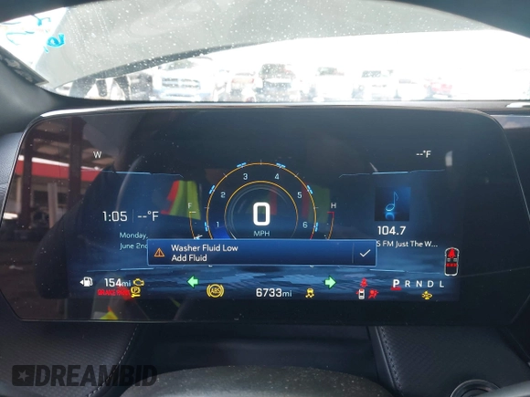2025 Chevrolet Equinox FWD LT with VIN 3GNAXHEG8SL124888, listed as a IAAI auction lot 42392870 with 6,733 mi miles and . Bid and sale history available at DreamBid. Image 7.