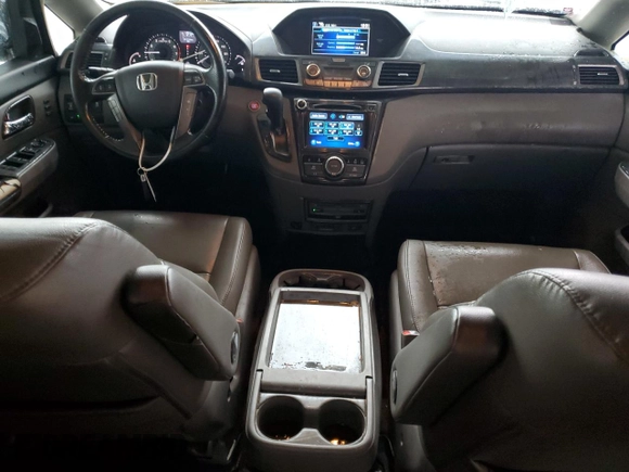 2015 Honda Odyssey Touring Elite с VIN 5FNRL5H91FB107793, выставлен на аукционе Copart как лот 59295355 с пробегом 91 910 миль миль и Списание • Salvage title. История ставок и продаж доступна на DreamBid. Изображение 8.