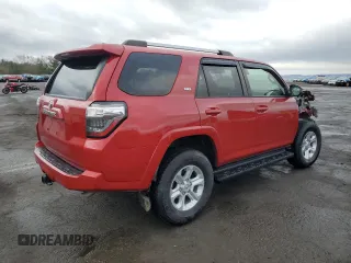 2022 Toyota 4Runner SR5 with VIN JTEMU5JR4N6019845, listed as a Copart auction lot 51411635 with 43,311 mi miles and Salvage title. Bid and sale history available at DreamBid. Image 3.