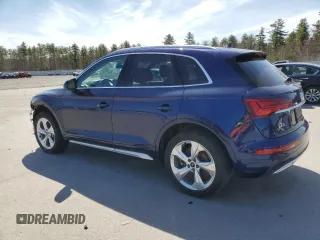 2021 Audi Q5 Premium Plus z VIN WA1BAAFY0M2136285, wystawiony jako Copart lot #52752555 z przebiegiem 22 970 mil mil oraz Szkoda całkowita • Salvage title. Historia ofert i sprzedaży dostępna na DreamBid. Obrazek 2.