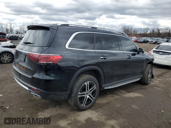 2020 Mercedes-Benz GLS 450 with VIN 4JGFF5KE9LA099605, listed as a Copart auction lot 40664914 with 72,444 mi miles and . Bid and sale history available at DreamBid. Image 3.