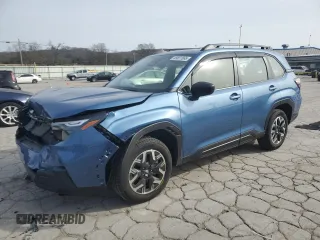 2025 Subaru Forester with VIN JF2SLDACXSH497631, listed as a Copart auction lot 45651565 with 653 mi miles and Salvage title. Bid and sale history available at DreamBid. Image 1.