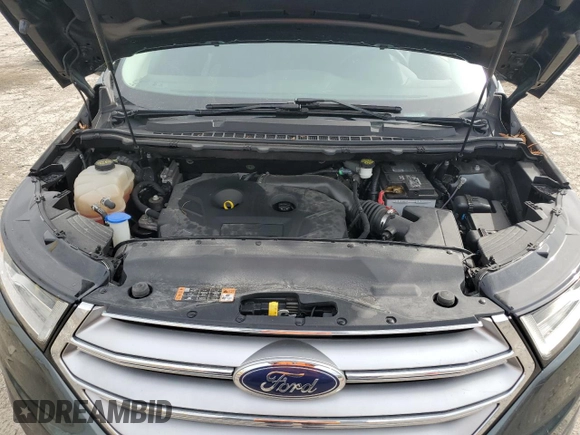 2015 Ford Edge SE with VIN 2FMTK3G92FBC32180, listed as a Copart auction lot 51629025 with Not provided miles and Non repairable. Bid and sale history available at DreamBid. Image 14.