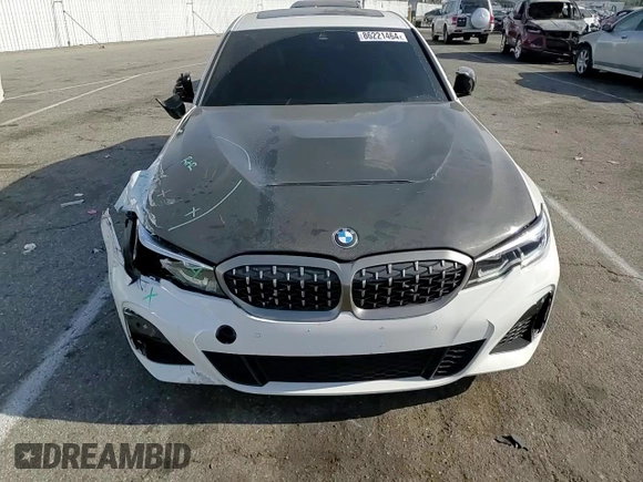 2021 BMW 3 Series M340i xDrive with VIN 3MW5U9J07M8B57210, listed as a Copart auction lot 86221464 with 50,810 mi miles and Salvage Title. Bid and sale history available at carsss.com. Image 11.