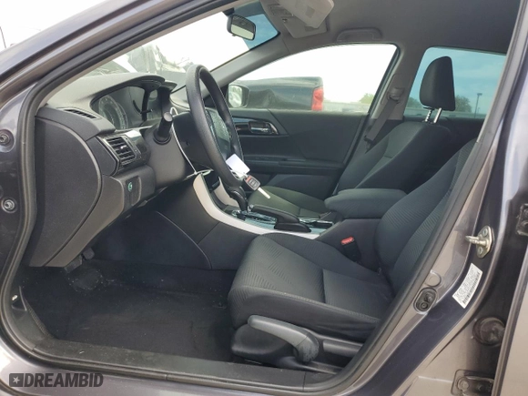 2017 Honda Accord Sedan LX with VIN 1HGCR2F38HA114318, listed as a Copart auction lot 52413145 with 95,867 mi miles and Salvage Title. Bid and sale history available at carsss.com. Image 7.