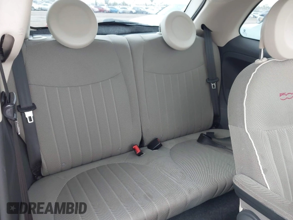 2012 FIAT 500 Lounge with VIN 3C3CFFCR9CT120173, listed as a IAAI auction lot 42438907 with 154,151 mi miles and . Bid and sale history available at DreamBid. Image 8.