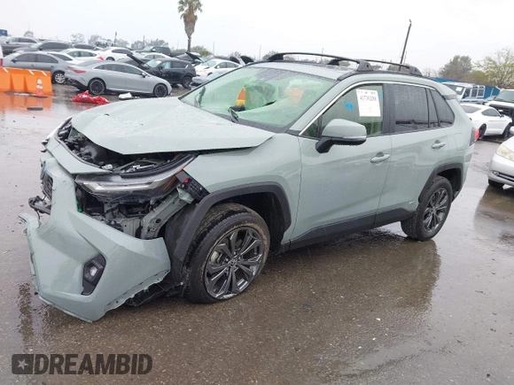 2023 Toyota RAV4 Hybrid XLE Premium with VIN JTMB6RFVXPD104349, listed as a IAAI auction lot 41730288 with 30,904 mi miles. Bid and sale history available at carsss.com. Image 17.