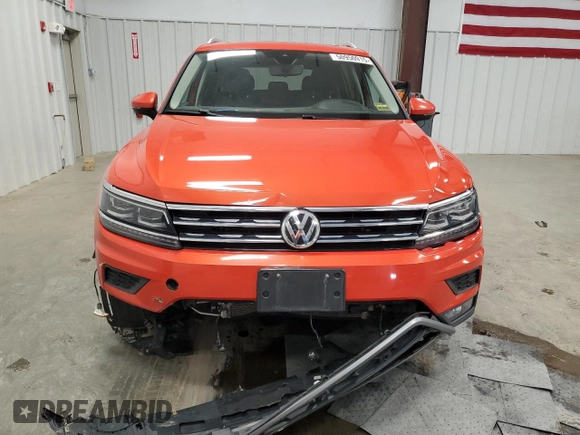 2019 Volkswagen Tiguan SEL Premium with VIN 3VV4B7AX6KM004524, listed as a Copart auction lot 50950915 with 77,563 mi miles and Salvage Title. Bid and sale history available at DreamBid. Image 5.