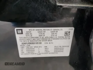 2016 Chevrolet Equinox LT with VIN 2GNFLFEK8G6185180, listed as a Copart auction lot 84965244 with 100,811 mi miles and Salvage Title. Bid and sale history available at carsss.com. Image 13.
