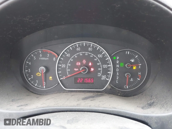 2007 Suzuki SX4 Touring AWD with VIN JS2YB417975100570, listed as a IAAI auction lot 42184439 with 221,565 mi miles and . Bid and sale history available at carsss.com. Image 7.