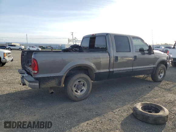 2002 Ford F-250 XL with VIN 1FTNW20F42EA12257, listed as a Copart auction lot 47253775 with 235,976 mi miles and Clean Title. Bid and sale history available at DreamBid. Image 3.