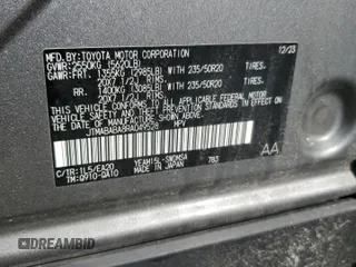 2024 Subaru Solterra Limited с VIN JTMABABA8RA049528, выставлен на аукционе Copart как лот 50563845 с пробегом 13 114 миль миль и Списание • Salvage title. История ставок и продаж доступна на DreamBid. Изображение 14.